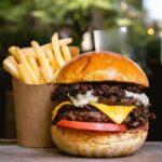 Smash Burger (4) & French Fries